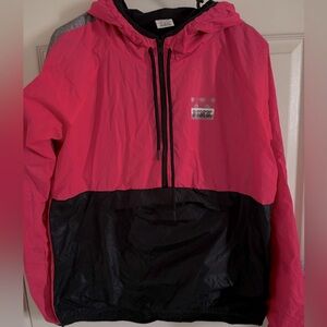 PINK Hooded Windbreaker